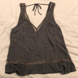 American Eagle olive green tank